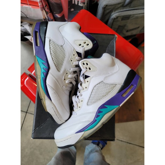 Jordan 5 grape size 10 - Picture 5 of 9